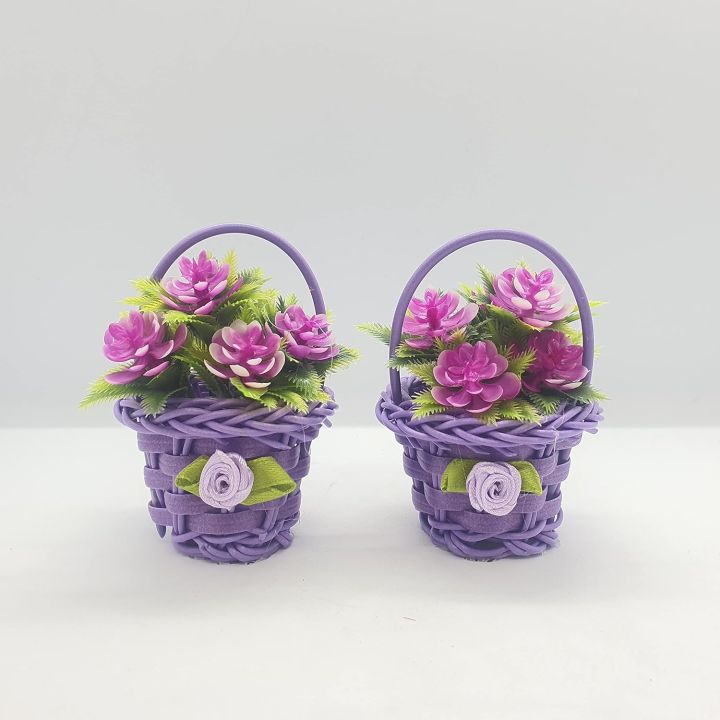 Mini%20Miniature%20Flower%20Basket%20Small%20Bouquets%20Decoration%20Showpiece%20for%20Home%20Deco%20Christmas%20Decoration%20(4%20Colors)%20-%20Beautiful%20Eye%20Catching,%20Classic%20Design%20-%20Image%202