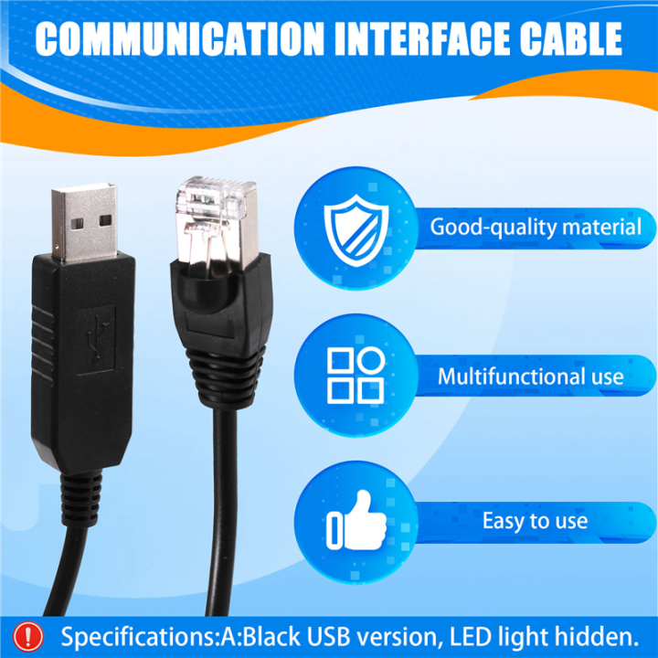 FTDI%20FT232RL%20Chip%20USB%20to%20RJ45%20Cable%20RS485%20Serial%20Port%20Delta%20IFD6500%20Data%20Upgrade%20Cable%20Communication%20Interface%20Cable%20-%20Image%204