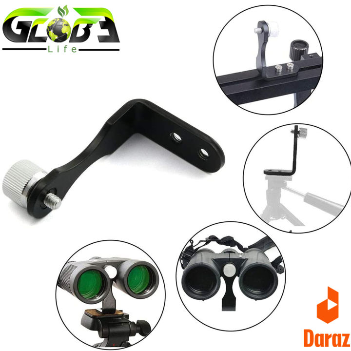 Adaptateur En L Pour Trépied - Support Pour Jumelles Et Télescopes, En Métal, Modèle XL