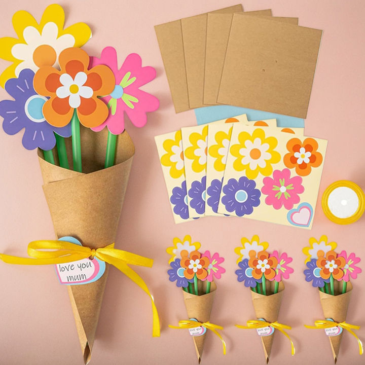 Flower%20Bouquet%20Craft%20Kit%20DIY%20Flower%20Paper%20Craft%20Kit%20Artificial%20Flowers%20Craft%20Kit%20for%20Mothers%20Day%20Thankful%20Gift%20-%20Image%202