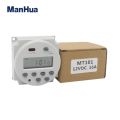 ManHua 12VDC/220-240V Electronical Programmable Automatic Cyclic 16A LCD MT101 Digital Timer Switch Programmer. 