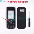 Nowey C2-01 Housing For Nokia C2 C2-01 Mobile Phone Front Back Cover Case English Russian Arabic Keypad Replacement Parts. 
