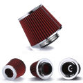 76mm High Flow Cold Air Intake System Aluminum Turbo Induction Mushroom Filter For Car Racing Performance Upgrade. 