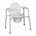 Commode Chair stainless steel foldable. 