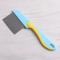 Pet Hair Accessories Stainless Steel Dog Flea Comb Fine Toothed Seahorse Shape Pet Hair Comb Long Short Lice Comb Massage. 