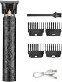 Rechargeable Stainless Vintage T9 Hair Cutting Machine Shaver Trimmer Electric Hair Clipper. 
