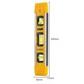 Deli 9 inch 3 Spirit Level Bubble Mini Pocket Portable Spirit Level Tool Vertical Horizontal Gradienter Measuring Furniture. 