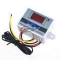 10A 12V 24V 220VAC Digital LED Temperature Controller XH-W3001 For Incubator Cooling Heating Switch Thermostat NTC Sensor. 