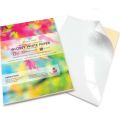 100Pcs A4 Blank White Gloss Self Adhesive Sticker Paper Shipping Glossy Sheet Sticky Address Label. 