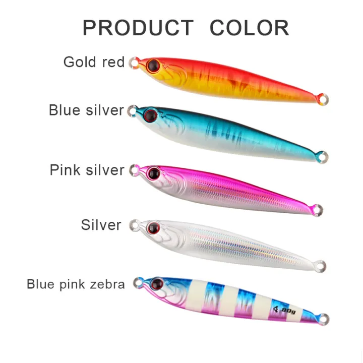 Funadaiko%202023%20Tungsten%20New%20Slow%20Metal%20Jigging%20Lures%2030g%2040g%2060g%2080g%20100g%20120g%20Luminous%20Fishing%20Bait%20Jig%20Saltwater%20Lure%20-%20Image%203