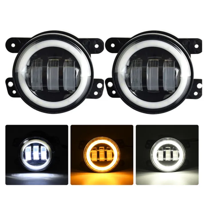 4%20Inch%20Angel%20Eyes%20LED%20Fog%20Light%20Car%20Front%20Foglight%2015000LM%20Replacement%20Auto%20Lamp%20DRL%20Driving%20Fog%20Lamp%20for%20Offroad%20-%20Image%202