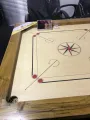 Special teak 6mm carrom board. 