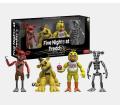 Funko 4pcs / set Five Night At Freddy's FNAF Action Figures Toys Foxy Freddy FNAF sister location PVC model Toys★109. 