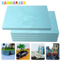 Blue Foam Board Diy Model Material Diorama Base Foam Bricks Sheet Crafts Sand Table Miniature Scenery Building Kit 30x20x5/2cm. 