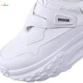 Women's Shoes Trendy Durable Leisure Sneakers for Travel Workout Short Trips White 36. 