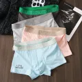 Factory Direct Sales Men's Underwear Modal Boxer Printed Mesh Comfortable Boxers Youth Trendy Men's Underwear. 