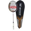 WISH Badminton Racket  - Multicolor. 