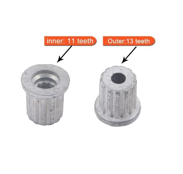 General Washing Machine Pulsator Core (11 Inner 13 Outer Teeth)