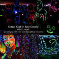 Auoyo 118inches LED EL Strip Light  Lights  Car Interior Decoration Strips Neon for Party Bar Christmas Halloween Decorative lights. 