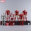 ZD Toys Iron Man Series Joint Movable MK1 MK2 MK3 MK4 MK5 MK6 MK7 MK42 MK43 MK50 Movie Action Figure 7 Inches Mark Dolls JinSong77. 