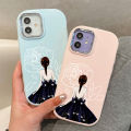 UCUC for Realme C11 2021 C20 C20A Back Cover Evening Dress Girl Luxury Plating Lens Soft Candy Phone Case. 
