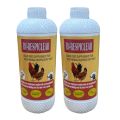 Veqtis helthcare Respiratory Herbs Poultry, Cow, Buffalo, Sheep, Goat, Calf, Chick, & Broiler Medicine Liquid Feed Supplement Syrup for Cough Cold and Easy Respiration RESPICLEAR (1 LTR Pack of 2)(FROM INDIA)NUZ. 