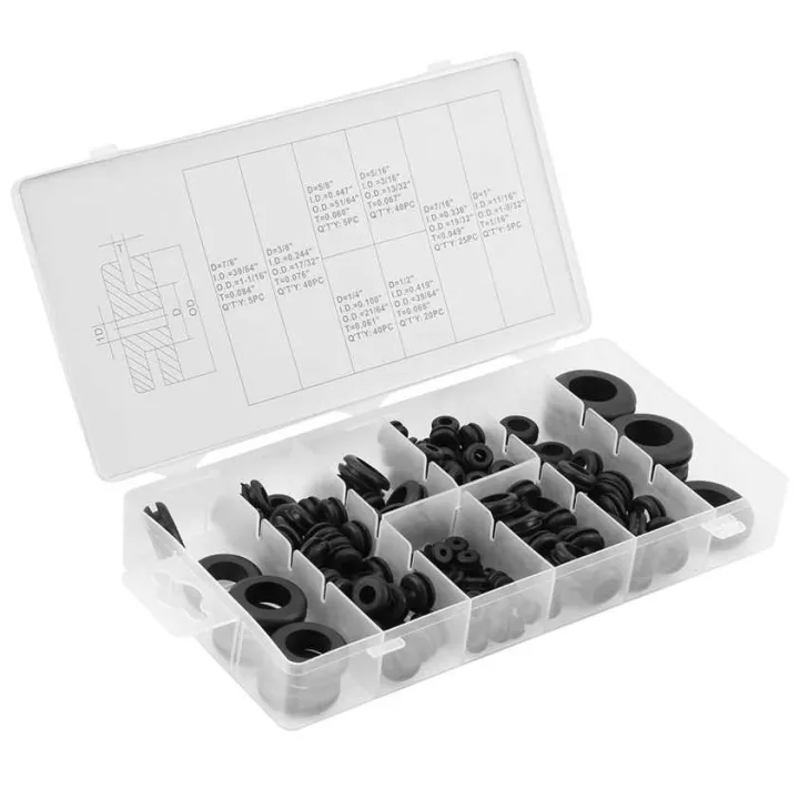 180%20Pcs%20Rubber%20Grommet%20Wire%20g%20Electrical%20Gasket%20Was%20r%20Seal%20Assortment%20-%20Image%204