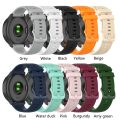 For Xiaomi Haylou RT LS05S 22mm Checkered Silicone Watch Band. 