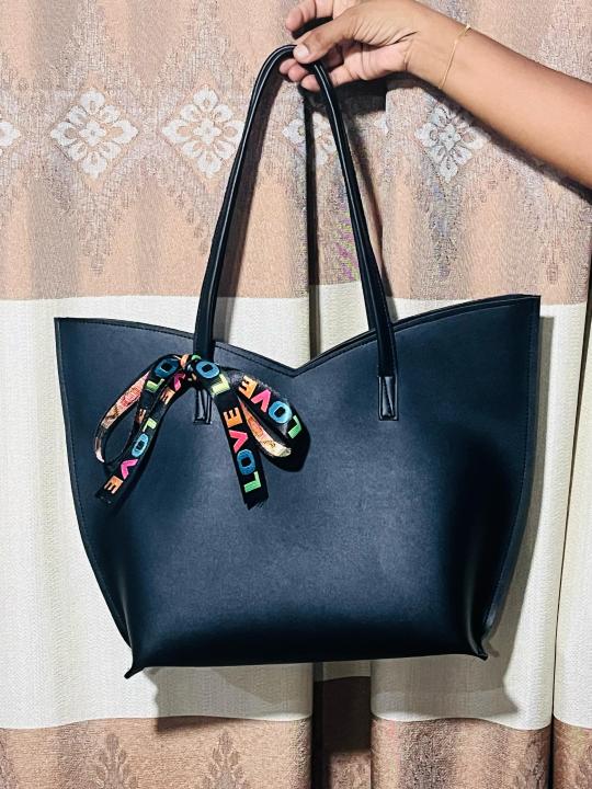 Tote Bag with ribbon Daraz.lk