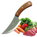 Feng & Feng Bone and Meat Knife With Wooden Handle (6/7 Inch Blade). 