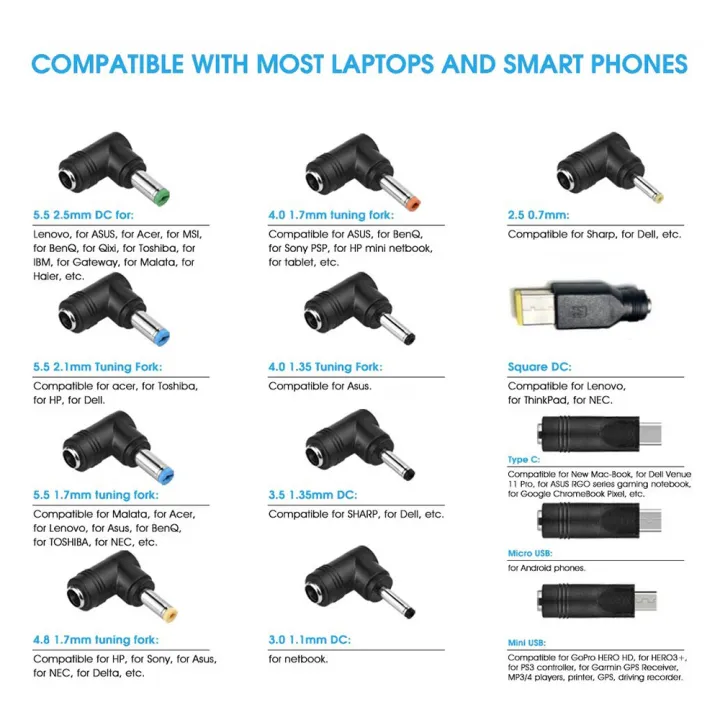 USB%20To%20DC%20Power%20Cable%20Universal%20USB%20To%20DC%20Jack%20Charging%20Cable%20Power%20Cord%20with%2013%20Interchangeable%20Plug%20Connectors%20Adapter%20-%20Image%205