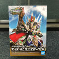 Bandai SDW World Heroes Gaiden Robin Hood Knight Strike Gundam BB Warrior SD model. 