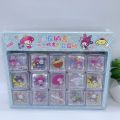 【Exclusive Offer】30pcs Sanrio Cinnamoroll My Melody Kuromi Transparent Peas Stickers Storage Box Children Diy Decorative Materials Stickers. 