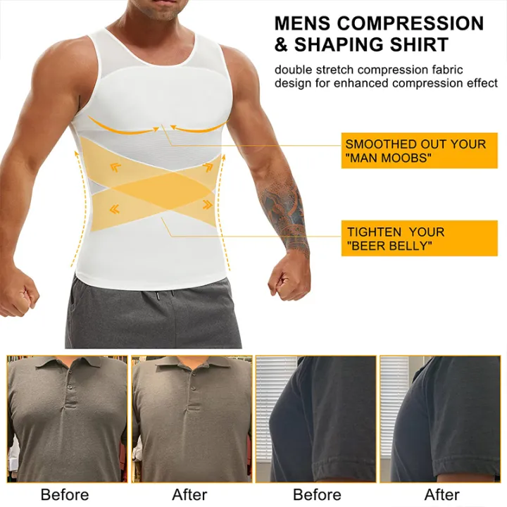 Compression%20Shirt%20for%20Men%20Slimming%20Undershirt%20Body%20Shaper%20Tank%20Top%20Gynomastica%20Sleeveless%20Shapewear%20Vest%20Mesh%20Cross%20Suit%203XL%20-%20Image%204