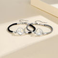 The Little Prince and Fox Couple Bracelets Charms Bracelet for Lovers Wedding Necklace Friendship Jewelry Party Gift. 