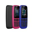 Nokia 105 Dual Sim 4th Edition With Warranty Button Phone. 
