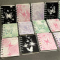 Portable Bow Notebook Unique 4pcs A7 Butterfly Butterfly Notepad Mini Coil Planner for Birthday Kids Party Celebration Girl. 