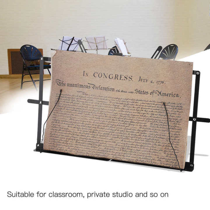 1pc Folding Tabletop Desktop Sheet Music Stand Document Notation Holder ...