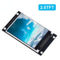 2.0 inch TFT Display OLED LCD Drive IC ST7789V 240RGBx320 Dot-Matrix SPI Interface for Arduio Full Color LCD Display Module. 