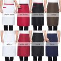 Chef Apron Back Kitchen Chef Apron Half Body Men's Hotel Restaurant Restaurant Kitchen Work Wear Short Work Clothes Thick Apron. 
