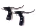 Bicycle Brake Lever Full Alloy Levers Front and Rear Pair. 