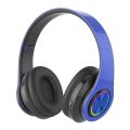 B39 High-Quality Bluetooth Over-Ear Headphones with Mic, 7-Color LED Light, Comfort Fit, and Volume Control - New. 