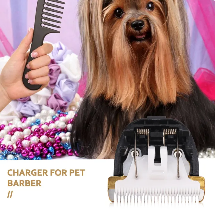 Grooming Ceramic Cutter Head Blade 40Mm 24 Teeth for Animal Clipper