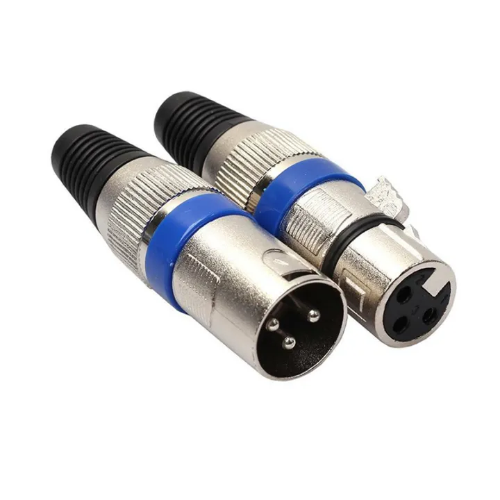 10Pcs%20XLR%203Pin%20Male%20&%20Female%20MIC%20Jack%20Plug%20Audio%20Micro%20Wire%20Cable%20Connector%20-%20Image%203