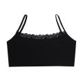 3PC/lot Young Children's Breast Care Training Bras Cotton Teenage Underwear Tops Summer Teen Kids Lace Vests. 