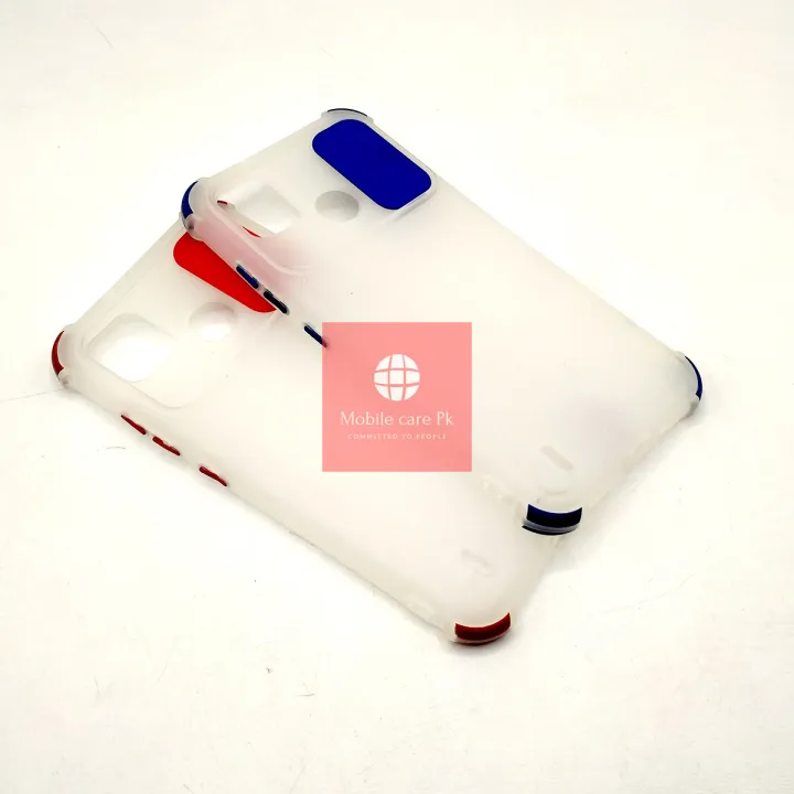 New%20style%20Tecno%20Pop%205%20Back%20Cover%20White%20Soft%20Smoky%20Matte%20Shutter%20Bumper%20Case%20For%20Boys%20-%20Image%202