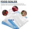 Sous Vide Bags 20Pack Reusable Electric Vacuum Food Storage Save Sealer Cooker with 1 Hand Pump,3 Size Sealed Bag,4 Clip. 