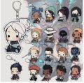 Anime Valorant Acrylic Keychain Figures Llaveros Cartoon Cosplay Key Chain Women Men Badge Pendant Jewelry Accessories Fans Gift. 