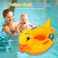 Duck Baby Toddler Swimming Pool Ring Seat Cute Baby Float with Handle Inflatable Kids Float Swim Circle Pool Accesories. 