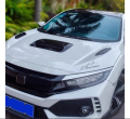 Universal 40 x 28 Car Hood Vent Decorative Air Flow Intake Bonnet Hood Scoop Cover Exterior Accessories For Car. 
